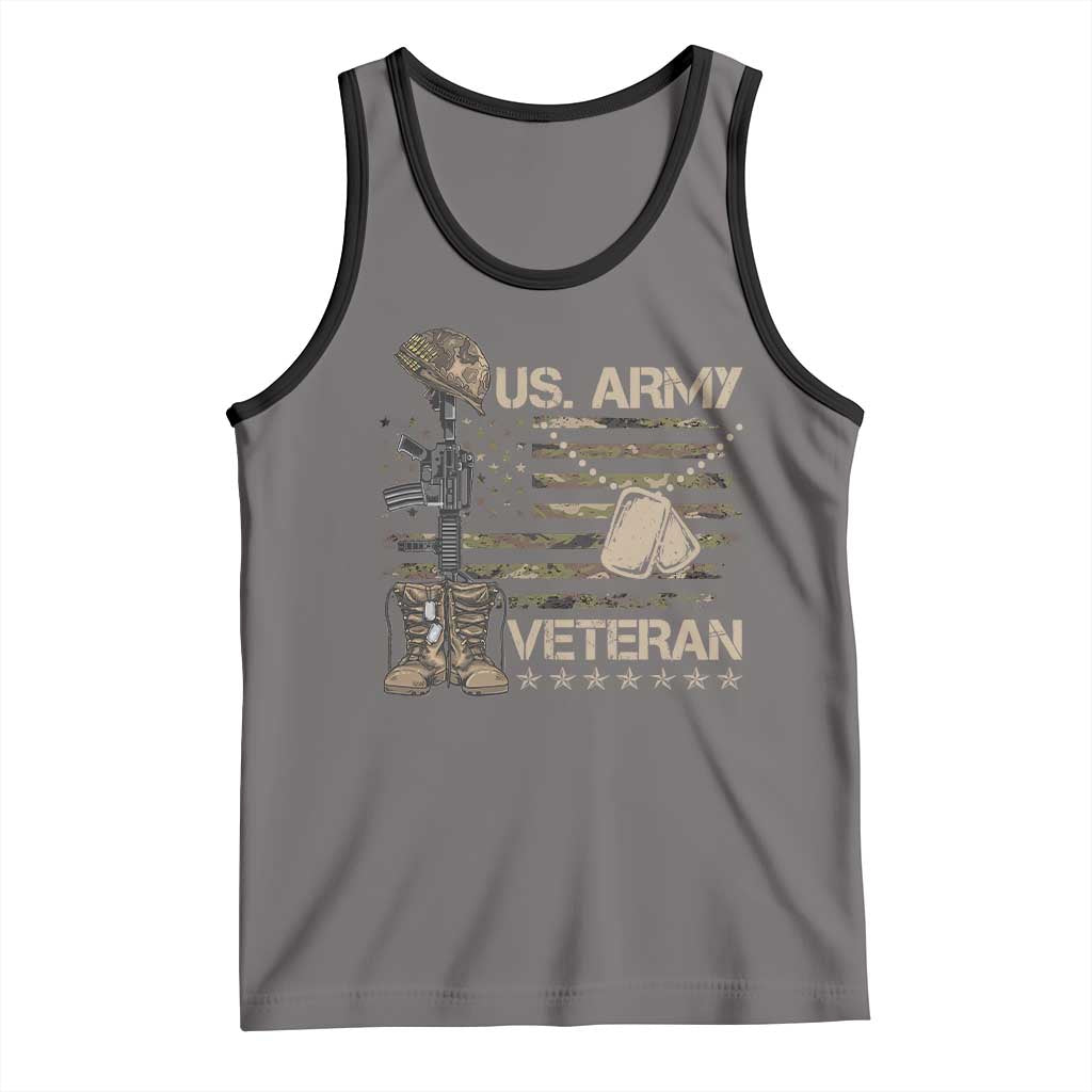 US Army Veteran Flag Tank Top - Wonder Print Shop
