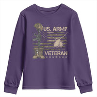 US Army Veteran Flag Youth Sweatshirt - Wonder Print Shop