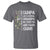 Gunpa T Shirt Guns Grandpa More Fun Camo American Flag USA Camouflage