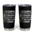 Gunpa Tumbler Cup Guns Grandpa More Fun Camo American Flag USA Camouflage