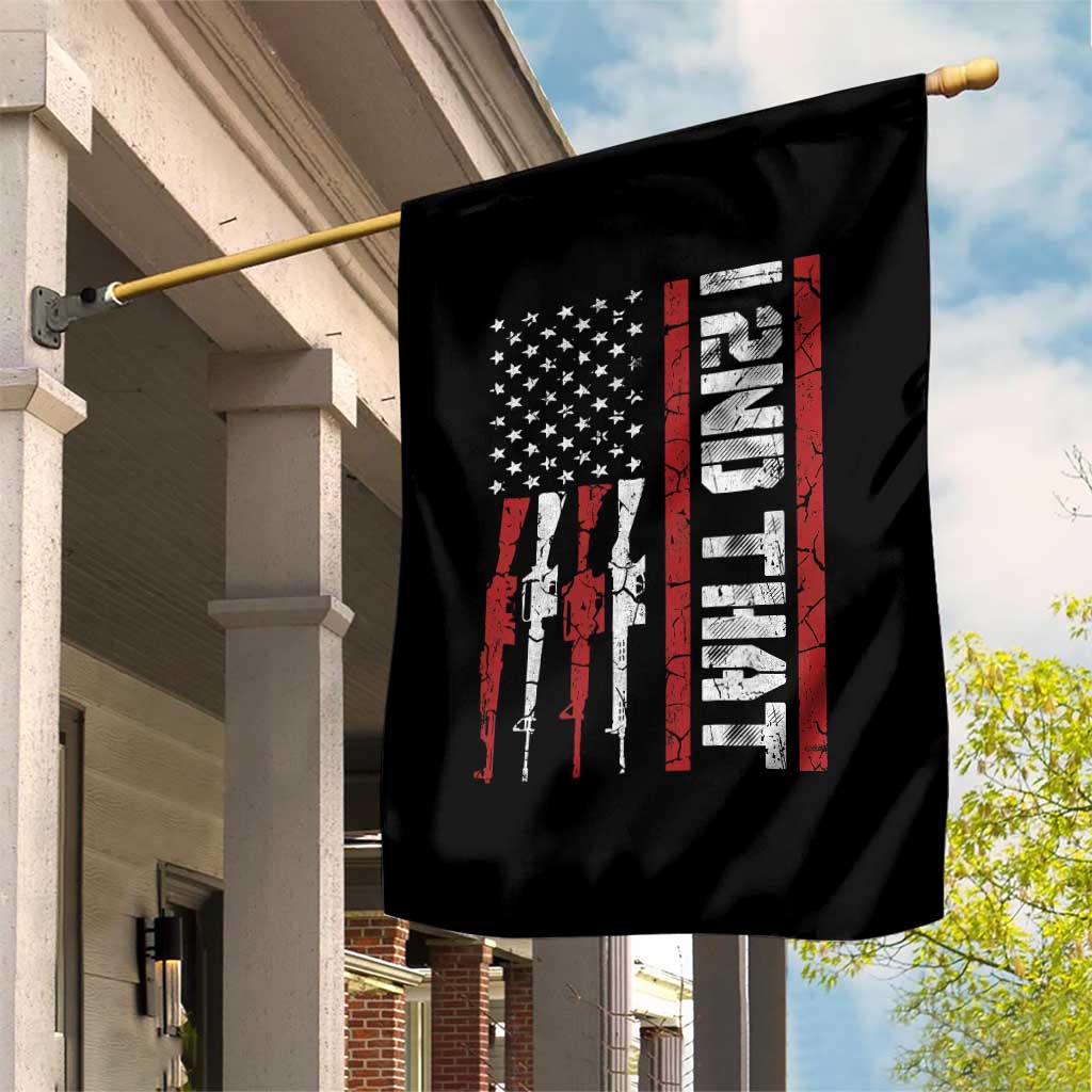 Vintage USA Flag 2nd Amendment Garden Flag Pro Gun Lovers - Wonder Print Shop