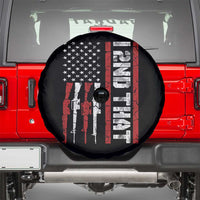 Vintage USA Flag 2nd Amendment Spare Tire Cover Pro Gun Lovers - Wonder Print Shop