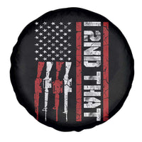 Vintage USA Flag 2nd Amendment Spare Tire Cover Pro Gun Lovers - Wonder Print Shop