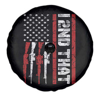 Vintage USA Flag 2nd Amendment Spare Tire Cover Pro Gun Lovers - Wonder Print Shop