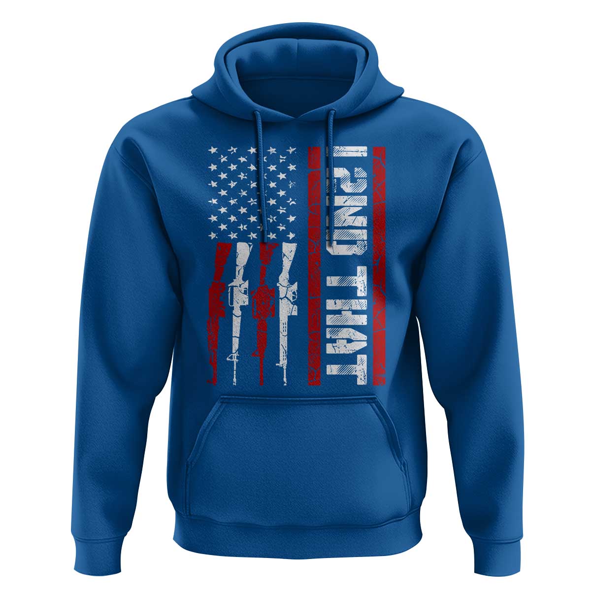 Vintage USA Flag 2nd Amendment Hoodie Pro Gun Lovers - Wonder Print Shop