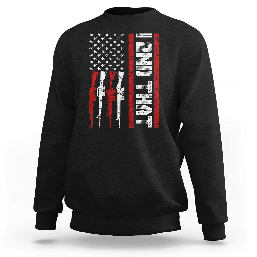 Vintage USA Flag 2nd Amendment Sweatshirt Pro Gun Lovers - Wonder Print Shop