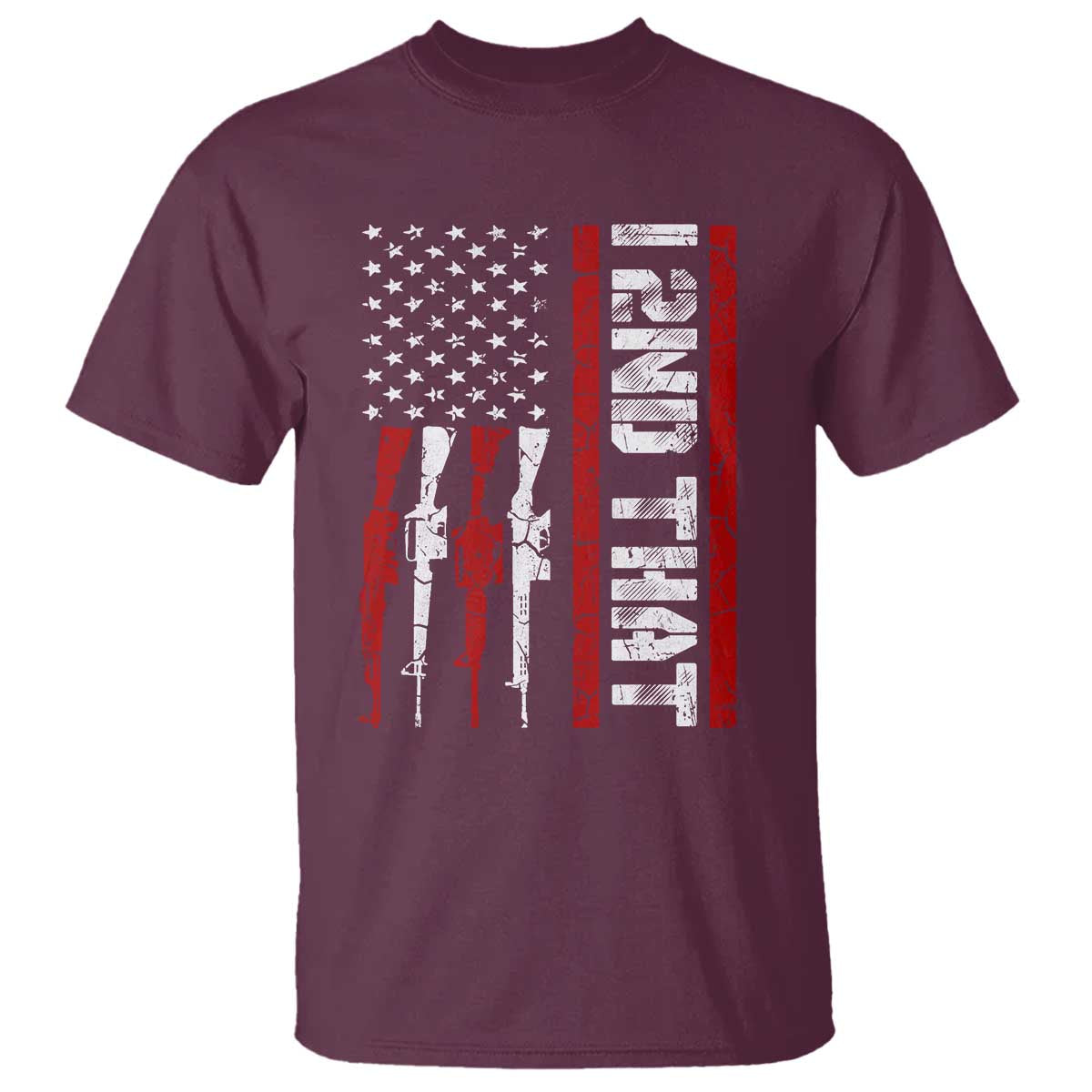 Vintage USA Flag 2nd Amendment T Shirt Pro Gun Lovers - Wonder Print Shop