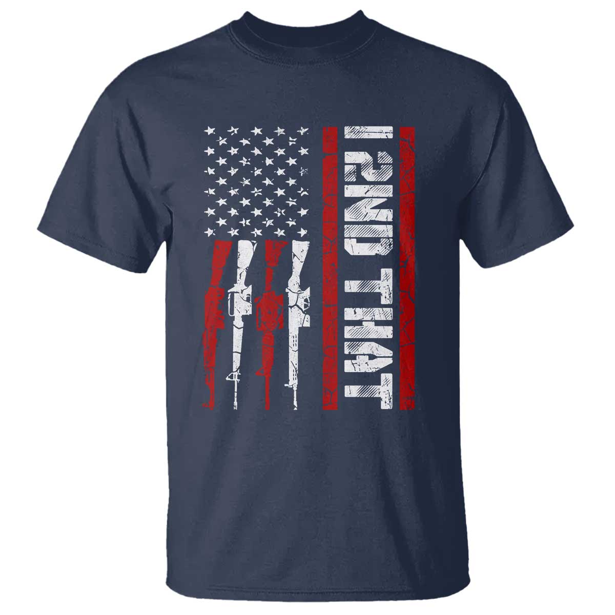 Vintage USA Flag 2nd Amendment T Shirt Pro Gun Lovers - Wonder Print Shop