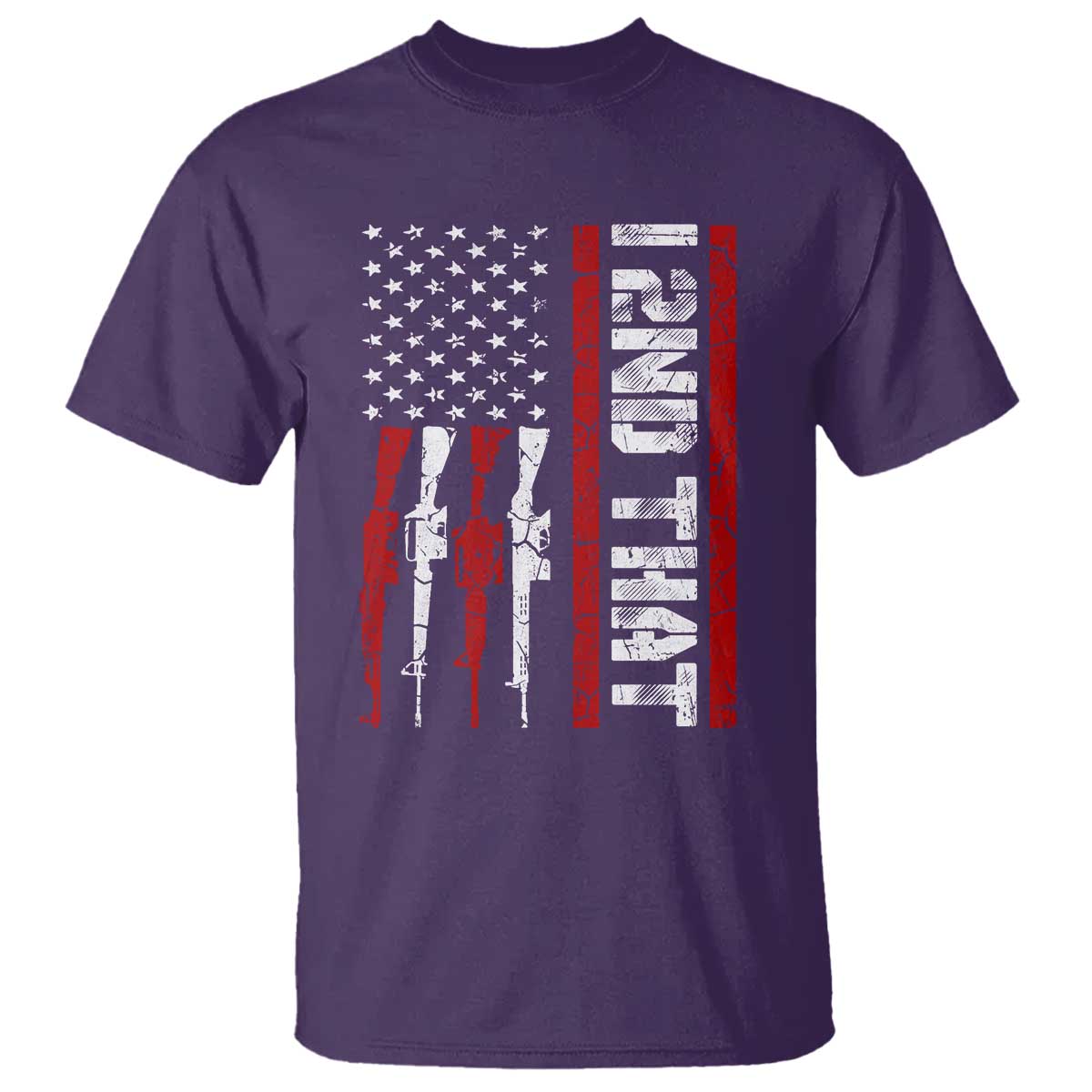 Vintage USA Flag 2nd Amendment T Shirt Pro Gun Lovers - Wonder Print Shop