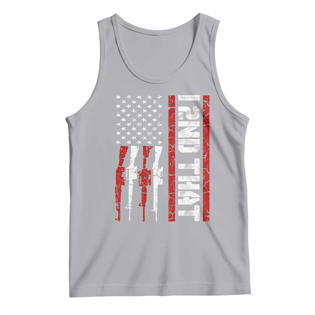 Vintage USA Flag 2nd Amendment Tank Top Pro Gun Lovers - Wonder Print Shop