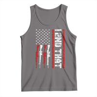 Vintage USA Flag 2nd Amendment Tank Top Pro Gun Lovers - Wonder Print Shop
