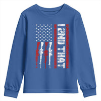 Vintage USA Flag 2nd Amendment Youth Sweatshirt Pro Gun Lovers - Wonder Print Shop