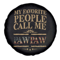 Funny Grandpa Spare Tire Cover My Favorite People Call Me Pop Pop Retro American Flag