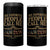 Funny Grandpa 4 in 1 Can Cooler Tumbler My Favorite People Call Me Pop Pop Retro American Flag
