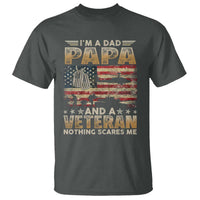 Funny Veteran Dad T Shirt Funny Military Veteran USA Flag - Wonder Print Shop