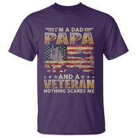 Funny Veteran Dad T Shirt Funny Military Veteran USA Flag - Wonder Print Shop