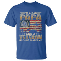 Funny Veteran Dad T Shirt Funny Military Veteran USA Flag - Wonder Print Shop