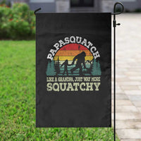 Grandpa Bigfoot Garden Flag Retro Sasquatch Funny - Wonder Print Shop