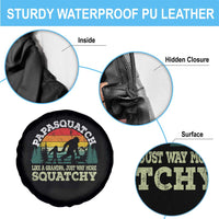 Grandpa Bigfoot Spare Tire Cover Retro Sasquatch Funny - Wonder Print Shop