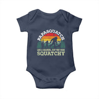 Grandpa Bigfoot Baby Onesie Retro Sasquatch Funny - Wonder Print Shop