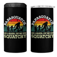Grandpa Bigfoot 4 in 1 Can Cooler Tumbler Retro Sasquatch Funny - Wonder Print Shop