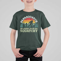 Grandpa Bigfoot T Shirt For Kid Retro Sasquatch Funny - Wonder Print Shop