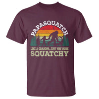 Grandpa Bigfoot T Shirt Retro Sasquatch Funny - Wonder Print Shop