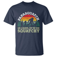 Grandpa Bigfoot T Shirt Retro Sasquatch Funny - Wonder Print Shop