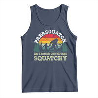 Grandpa Bigfoot Tank Top Retro Sasquatch Funny - Wonder Print Shop