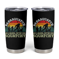 Grandpa Bigfoot Tumbler Cup Retro Sasquatch Funny - Wonder Print Shop