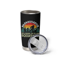 Grandpa Bigfoot Tumbler Cup Retro Sasquatch Funny - Wonder Print Shop