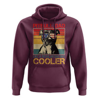 Vintage Pitbull Dad Hoodie Like A Regular Dad But Cooler - Wonder Print Shop