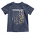 Vintage Proud Autism Dad Toddler T Shirt USA American Flag Father Day