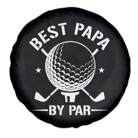 Golf Dad Spare Tire Cover Best Papa By Par Golfer Fathers Day Gifts
