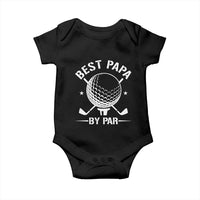 Golf Dad Baby Onesie Best Papa By Par Golfer Fathers Day Gifts