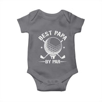 Golf Dad Baby Onesie Best Papa By Par Golfer Fathers Day Gifts