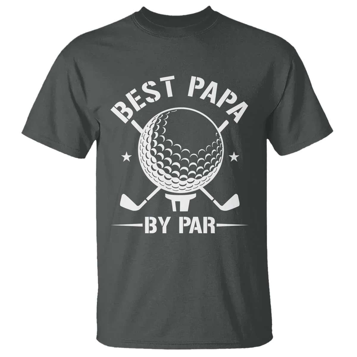 Golf Dad T Shirt Best Papa By Par Golfer Fathers Day Gifts