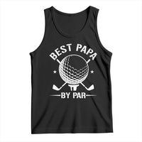 Golf Dad Tank Top Best Papa By Par Golfer Fathers Day Gifts