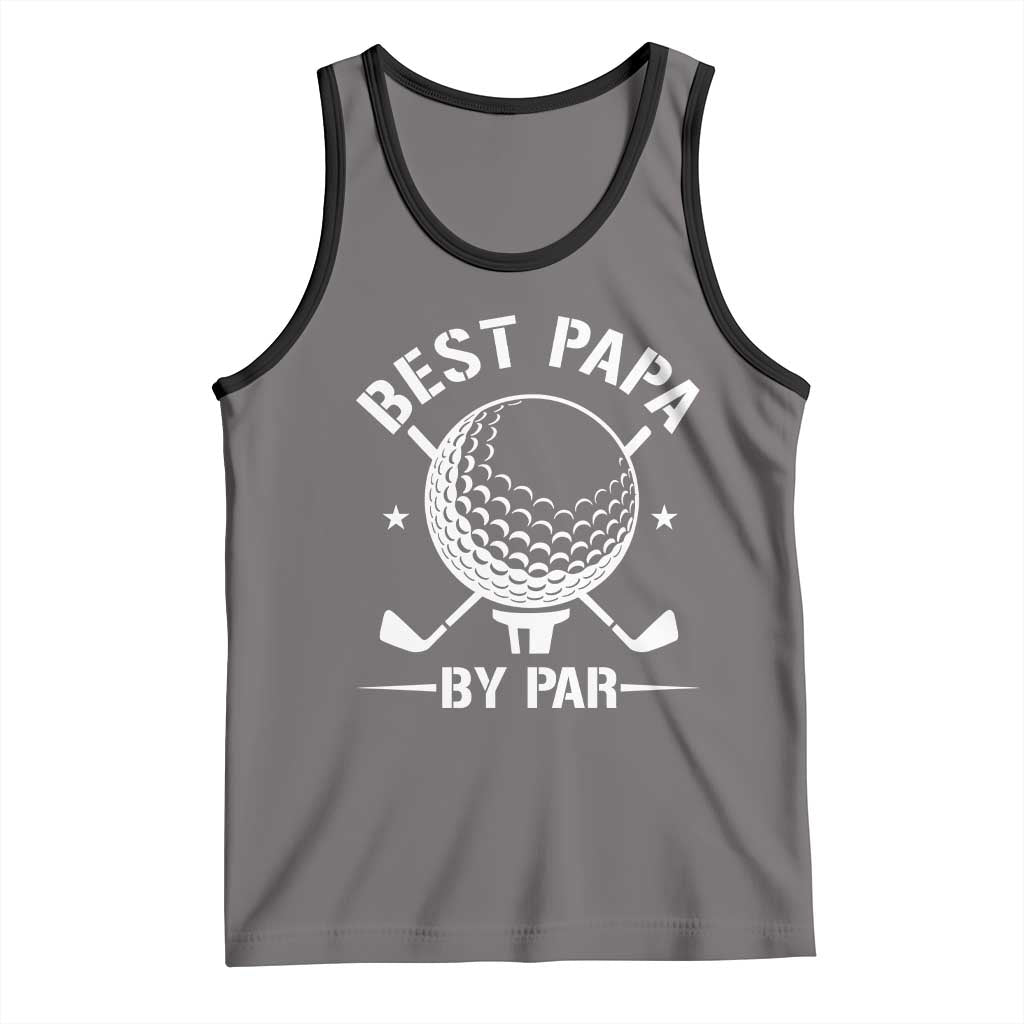 Golf Dad Tank Top Best Papa By Par Golfer Fathers Day Gifts