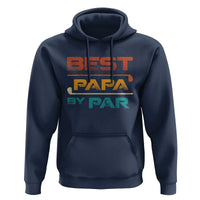 Golf Dad Hoodie Best Papa By Par Golfing Golfer Funny Fathers Day Gifts