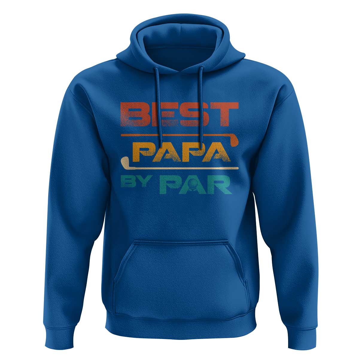 Golf Dad Hoodie Best Papa By Par Golfing Golfer Funny Fathers Day Gifts