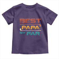 Golf Dad Toddler T Shirt Best Papa By Par Golfing Golfer Funny Fathers Day Gifts