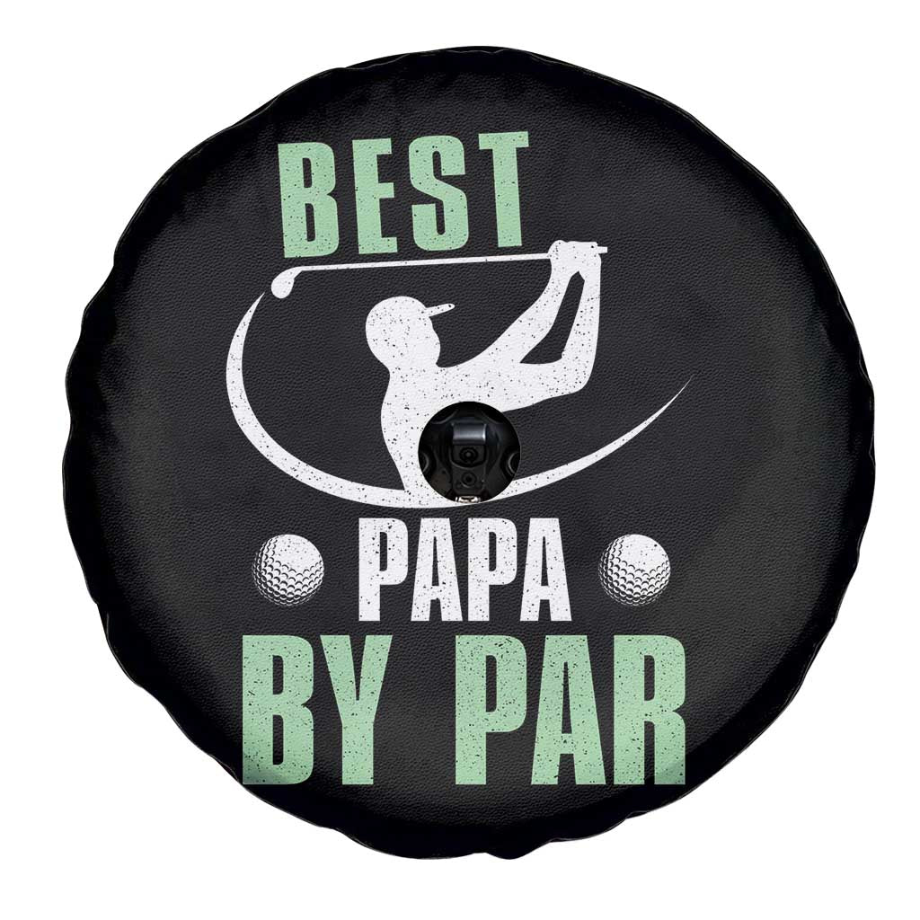 Golf Dad Spare Tire Cover Best Papa By Par Funny Golfer Fathers Day Gifts