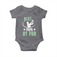 Golf Dad Baby Onesie Best Papa By Par Funny Golfer Fathers Day Gifts