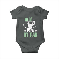 Golf Dad Baby Onesie Best Papa By Par Funny Golfer Fathers Day Gifts