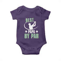 Golf Dad Baby Onesie Best Papa By Par Funny Golfer Fathers Day Gifts