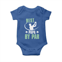 Golf Dad Baby Onesie Best Papa By Par Funny Golfer Fathers Day Gifts