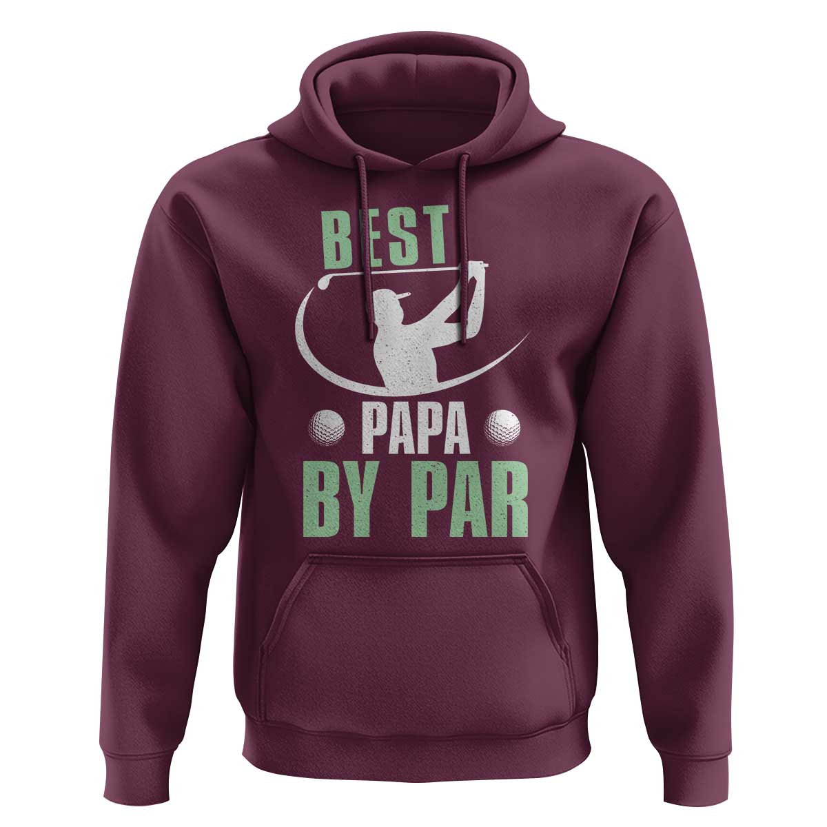 Golf Dad Hoodie Best Papa By Par Funny Golfer Fathers Day Gifts