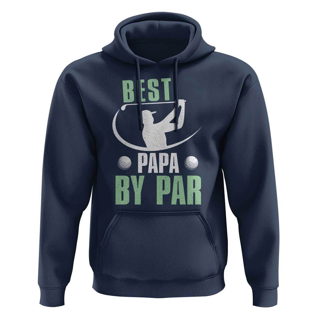 Golf Dad Hoodie Best Papa By Par Funny Golfer Fathers Day Gifts