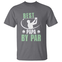 Golf Dad T Shirt Best Papa By Par Funny Golfer Fathers Day Gifts
